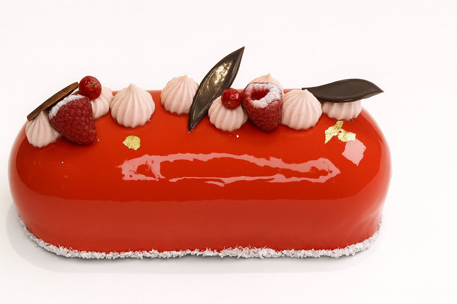 Bûche Vanille-Fraise